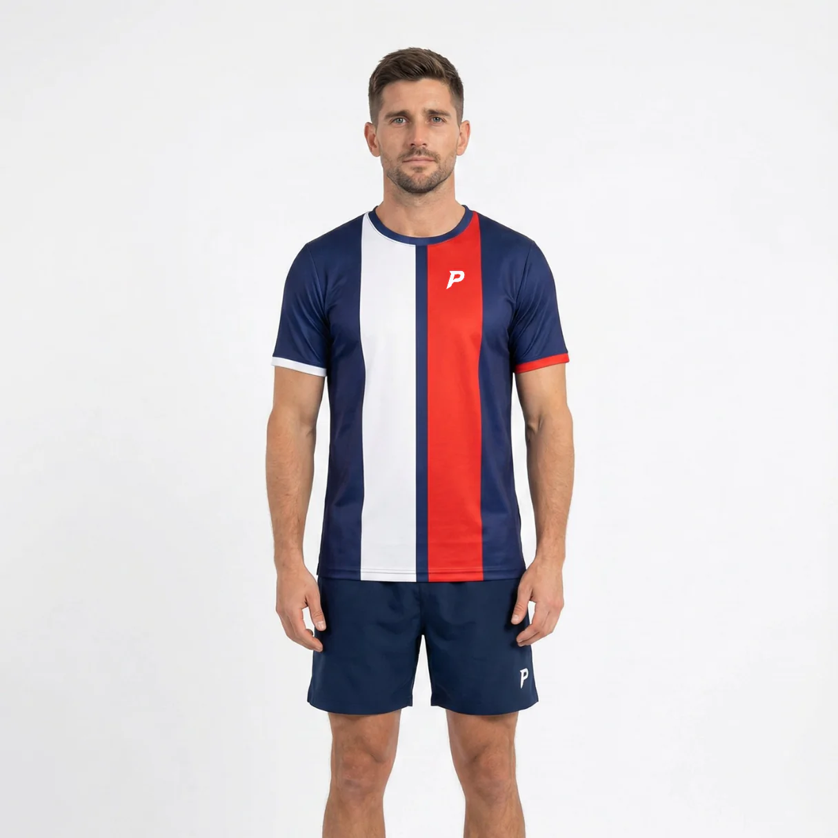 Padel Dart Tech Tee – Navy - Image 4