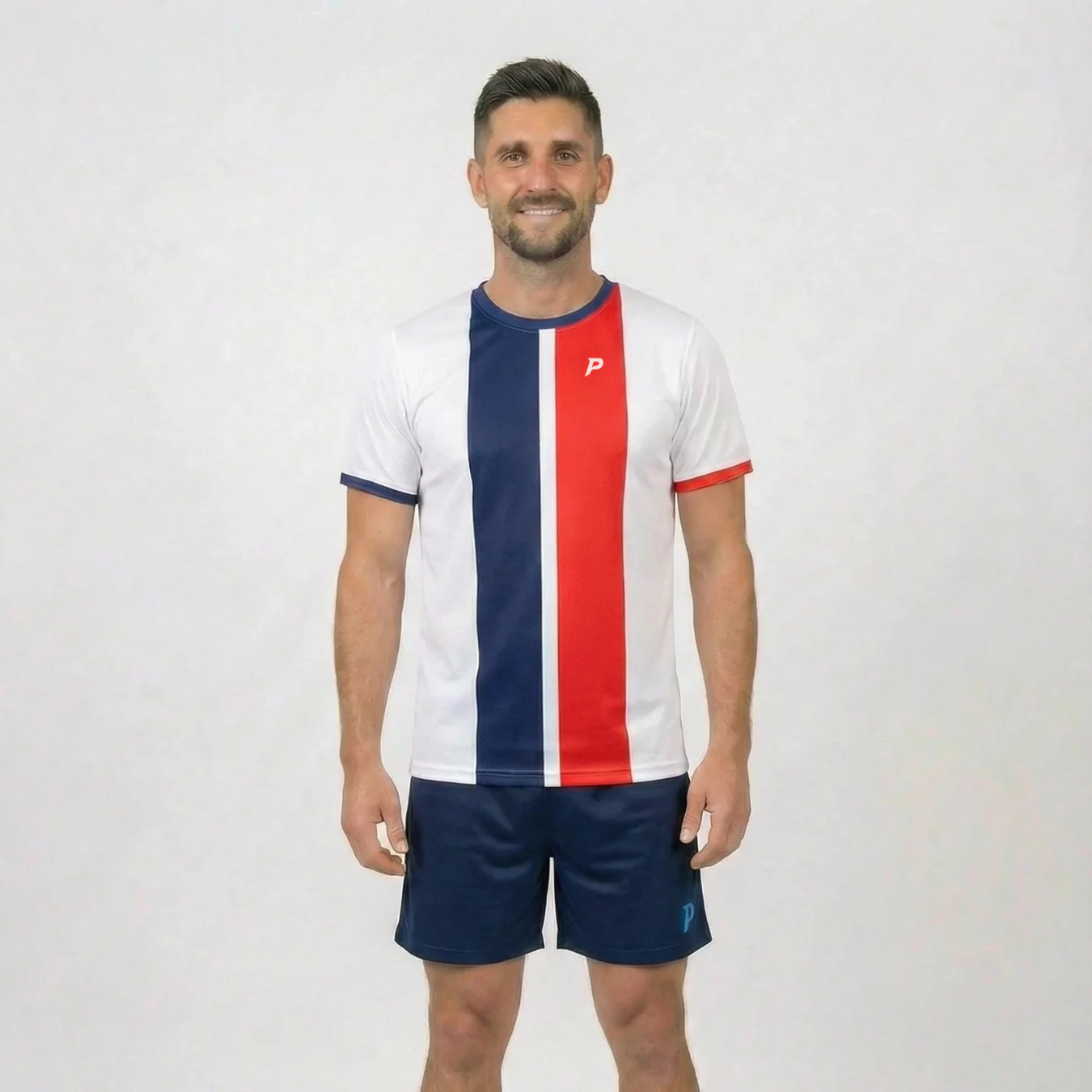 Padel Dart Tech Tee – White - Image 4