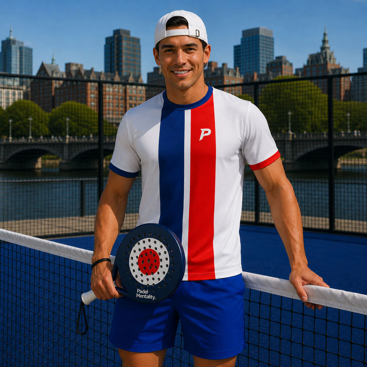 Padel Dart Tech Tee – White - Image 6