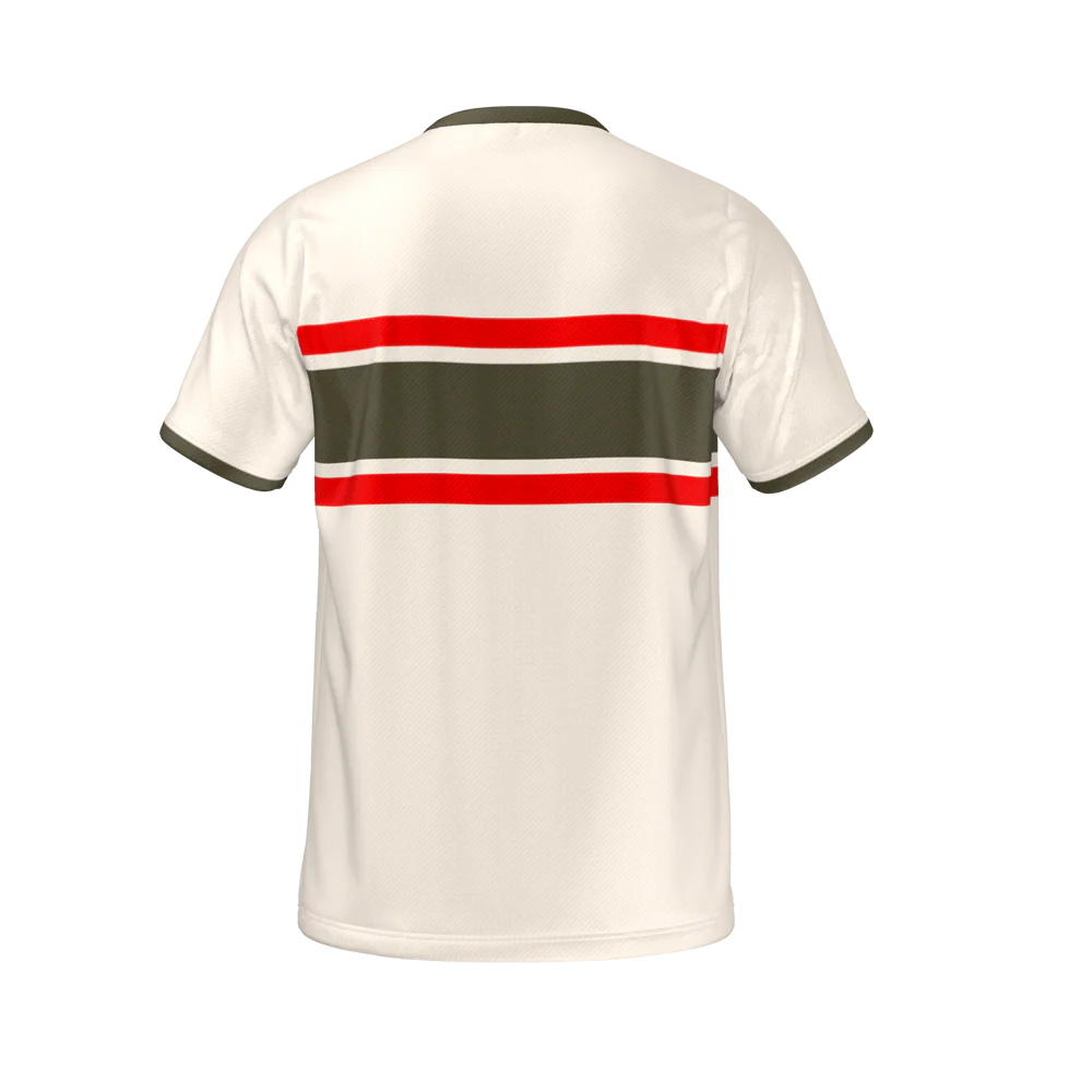 Padel Dash Tech Tee – Off White - Image 8