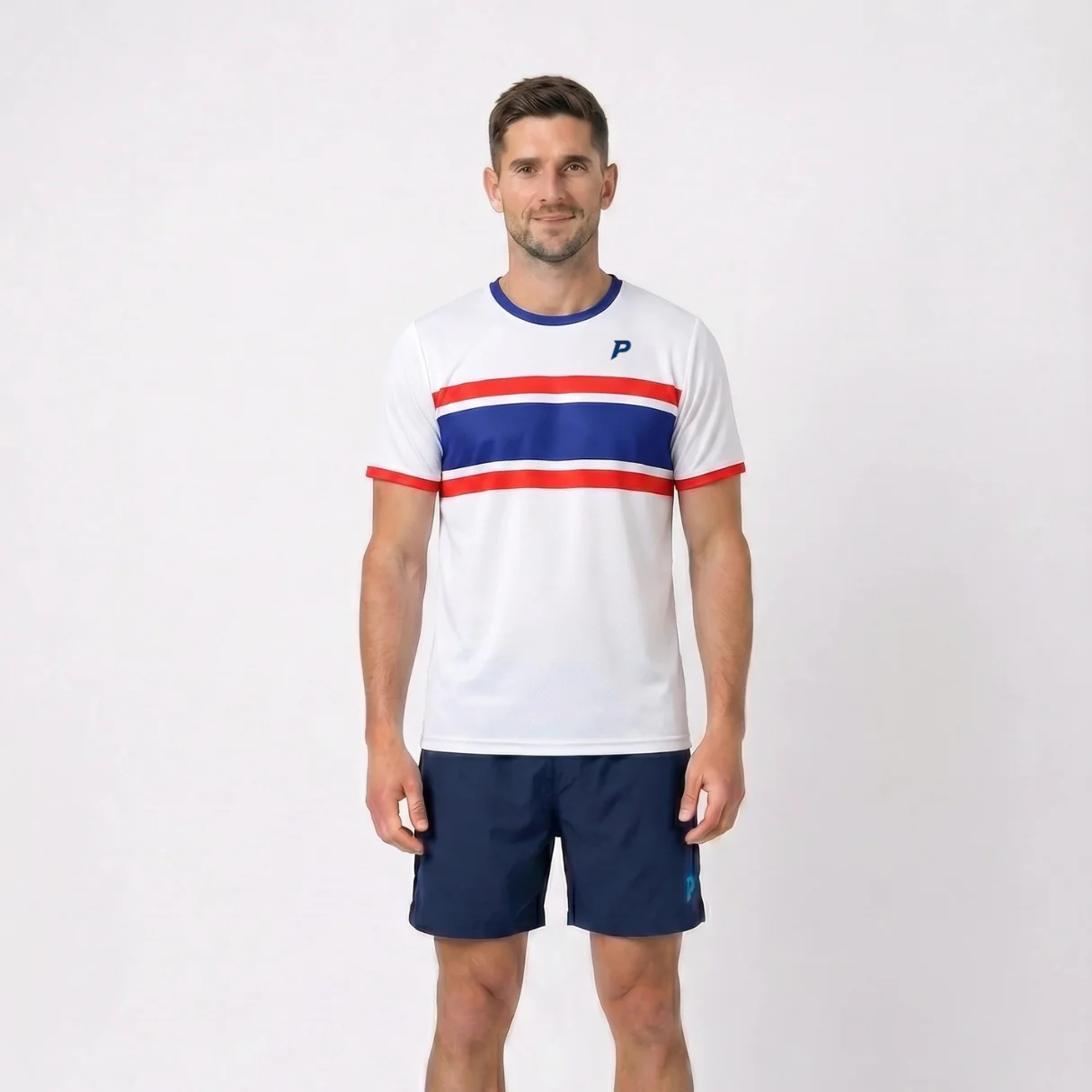 Padel Dash Tech Tee – White - Image 4