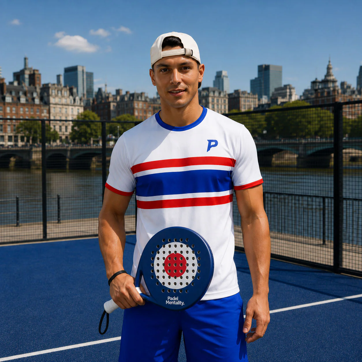 Padel Dash Tech Tee – White - Image 6