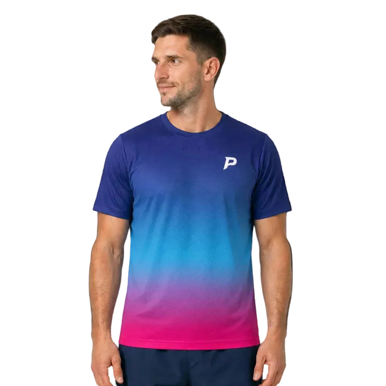 Padel Faze Tech Tee – Blue - Image 4