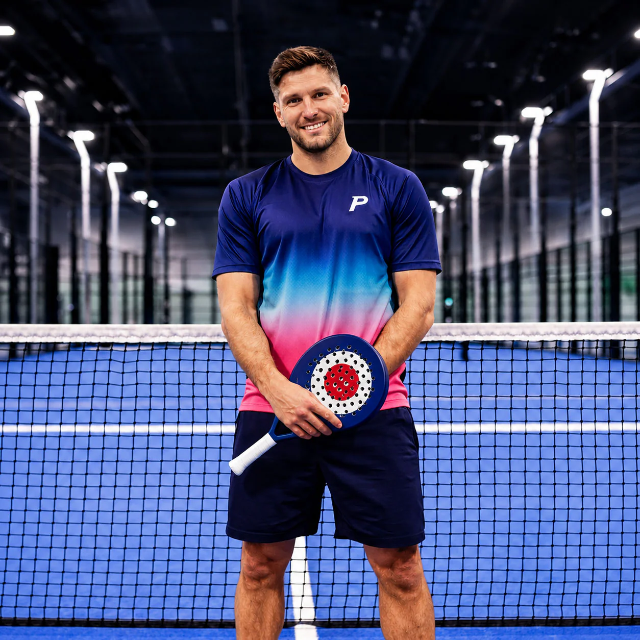 Padel Faze Tech Tee – Blue - Image 6