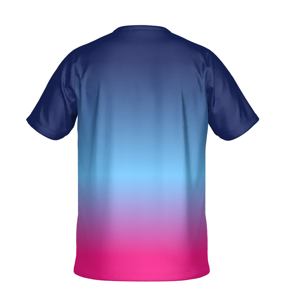Padel Faze Tech Tee – Blue - Image 8