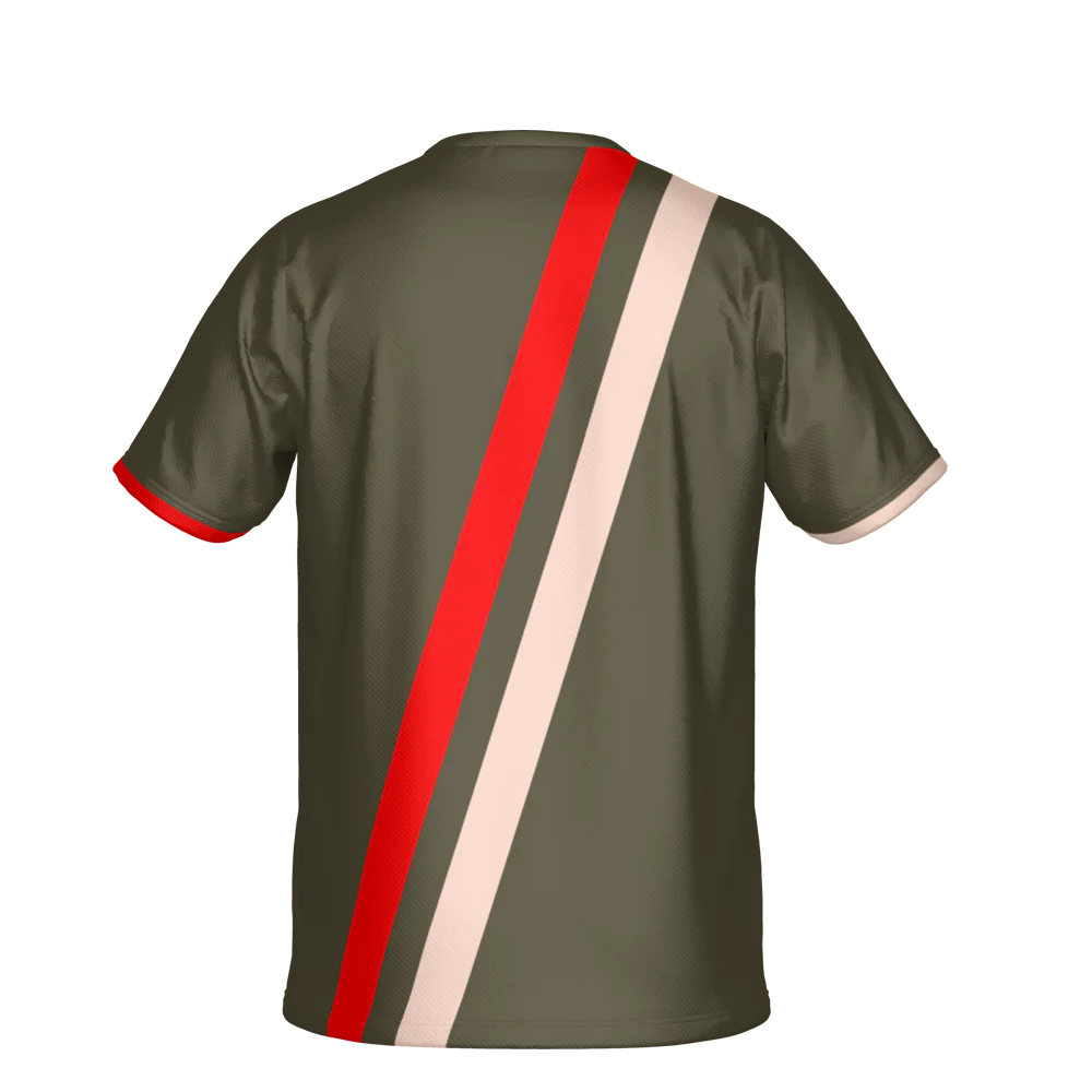 Padel Glide Tech Tee – Khaki - Image 8