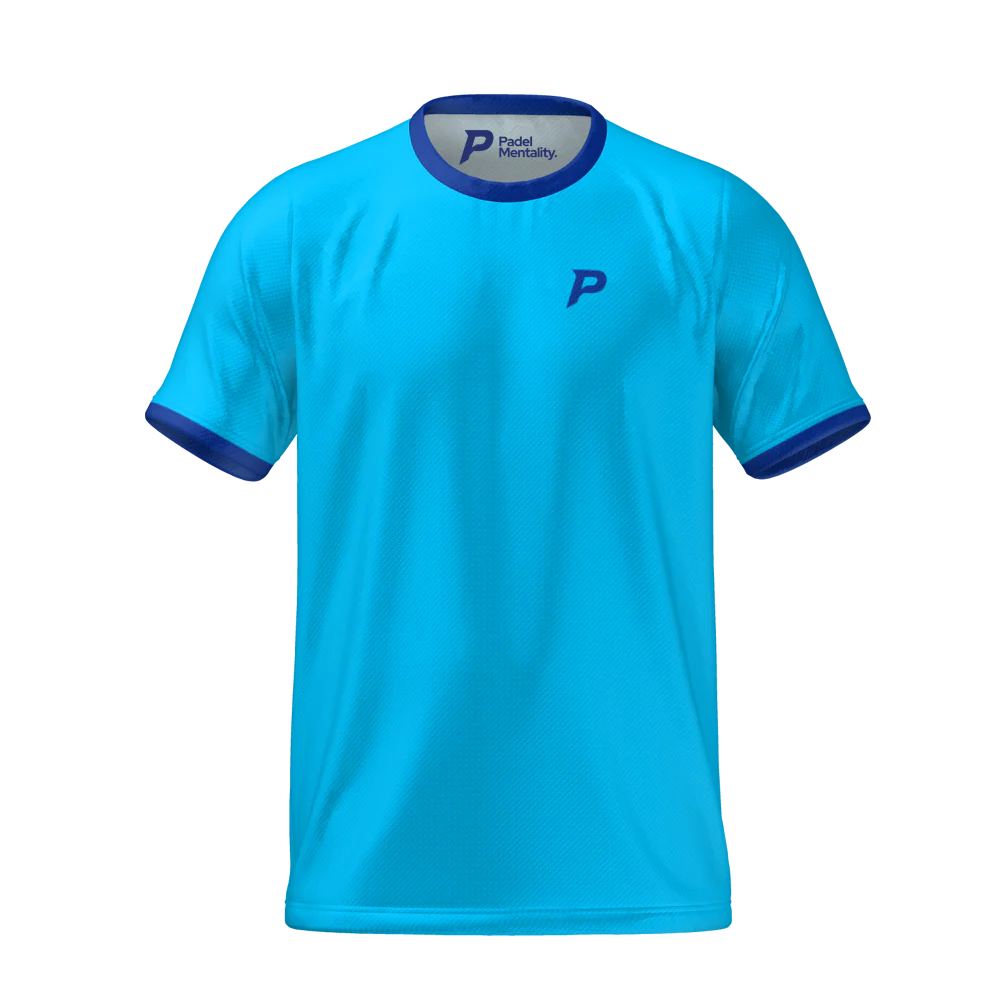 Padel Players Tech Tee – Aqua