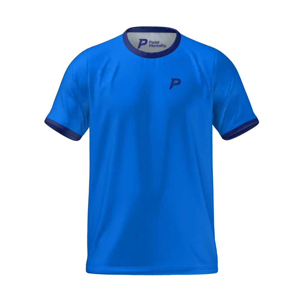 Padel Players Tech Tee – Blue