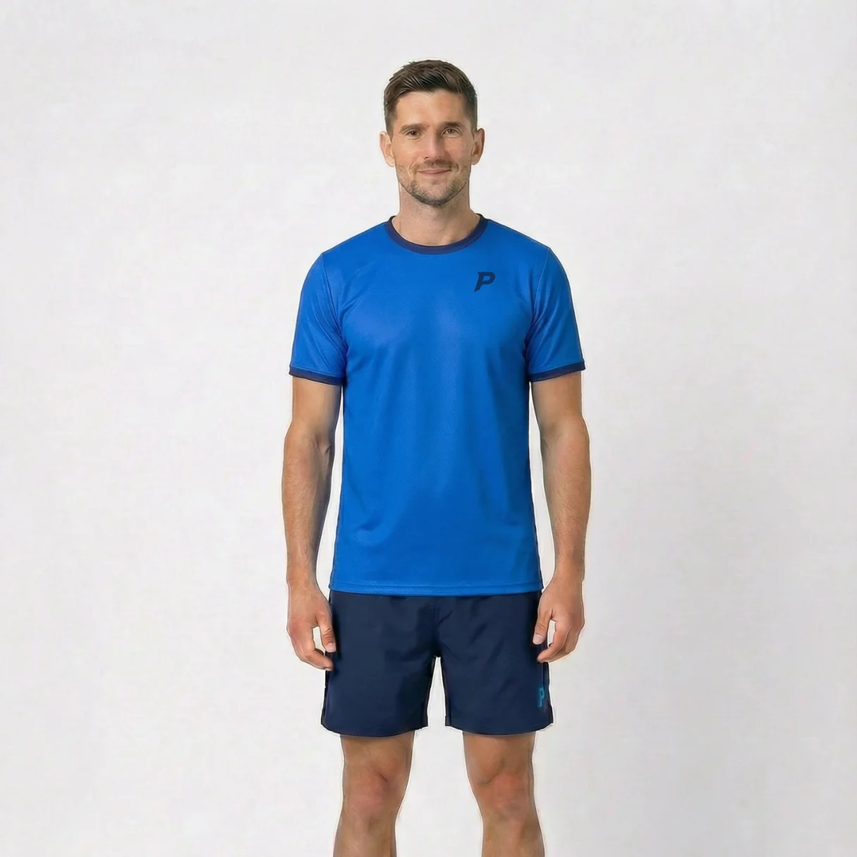 Padel Players Tech Tee – Blue - Image 2