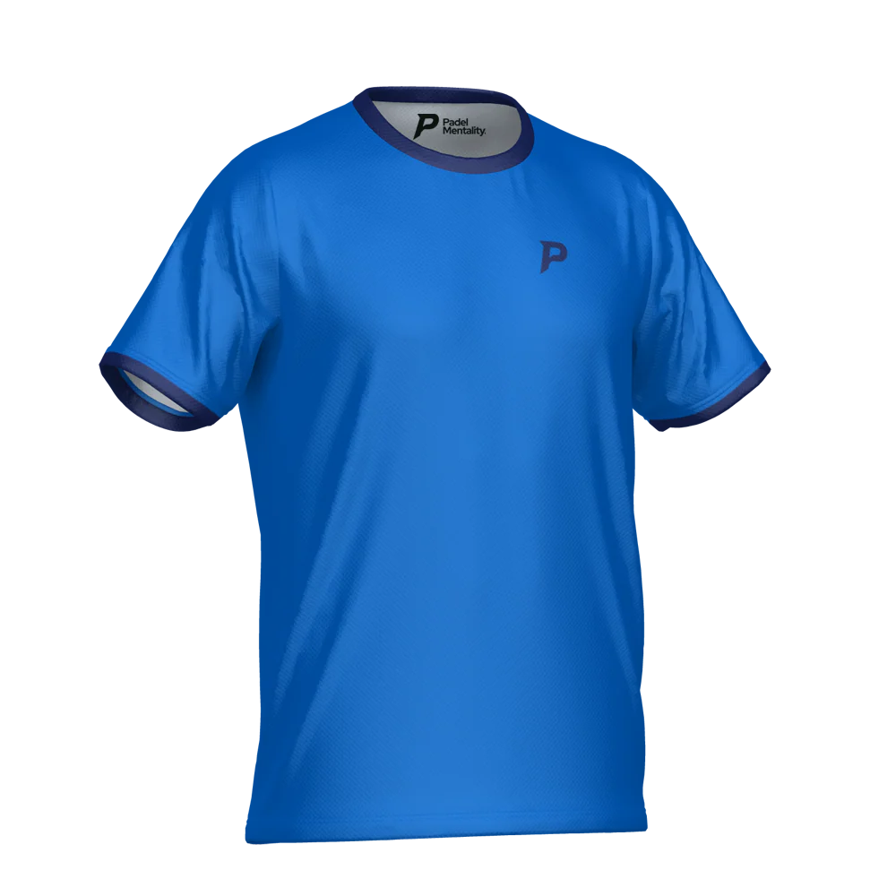 Padel Players Tech Tee – Blue - Image 3