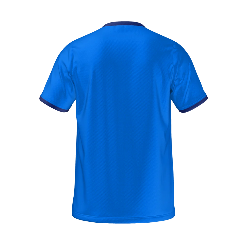 Padel Players Tech Tee – Blue - Image 6