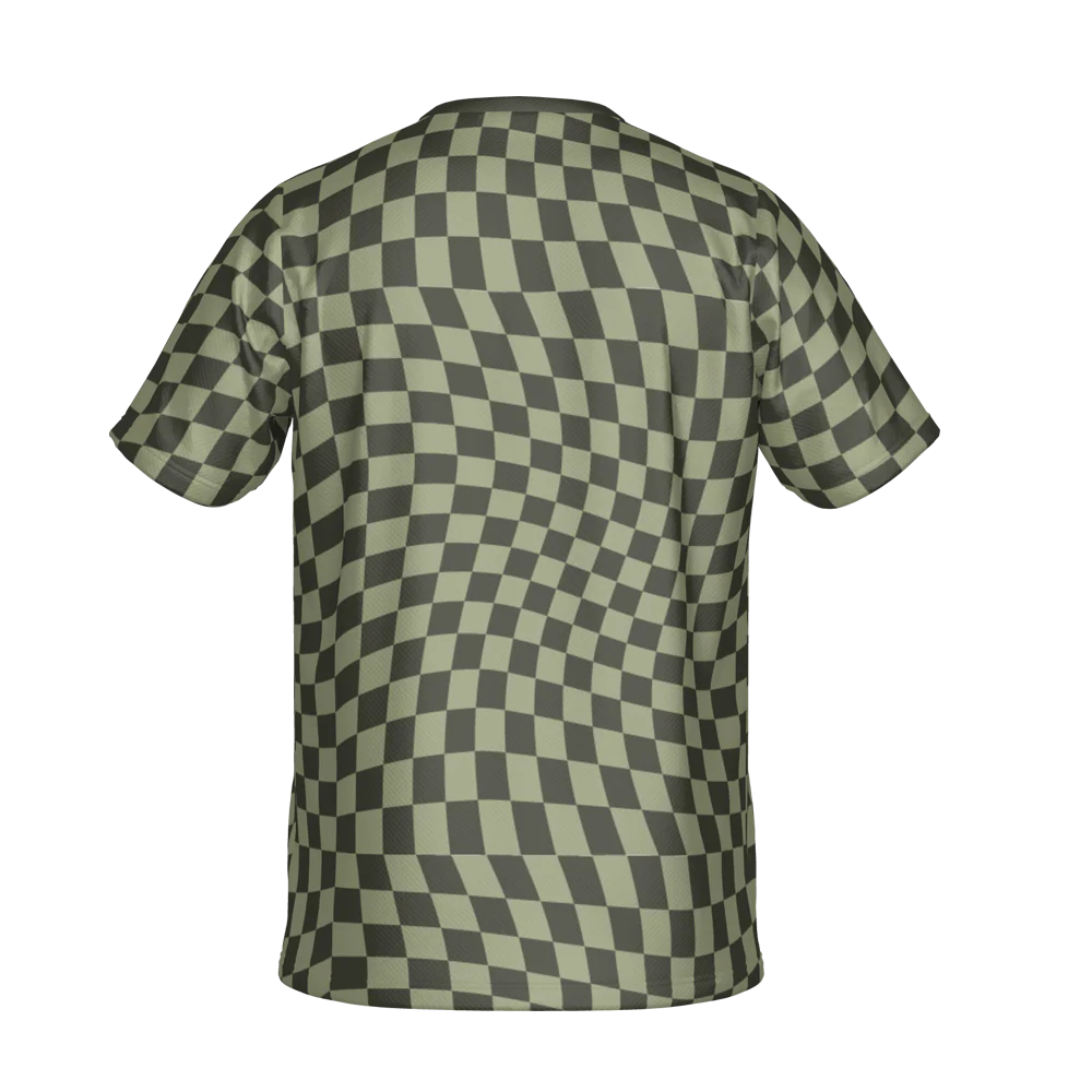 Padel Ripple Tech Tee – Khaki - Image 8