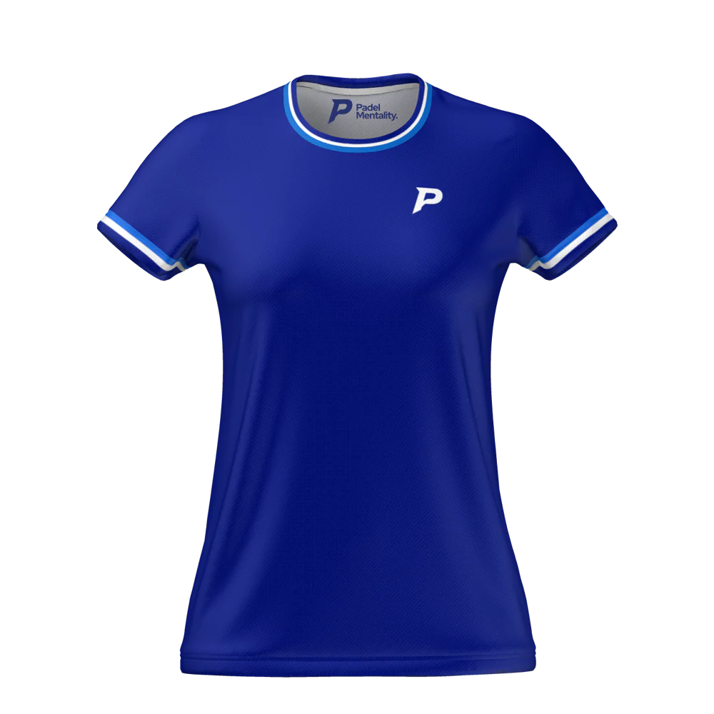 Padel Ace Tech Tee – Blue