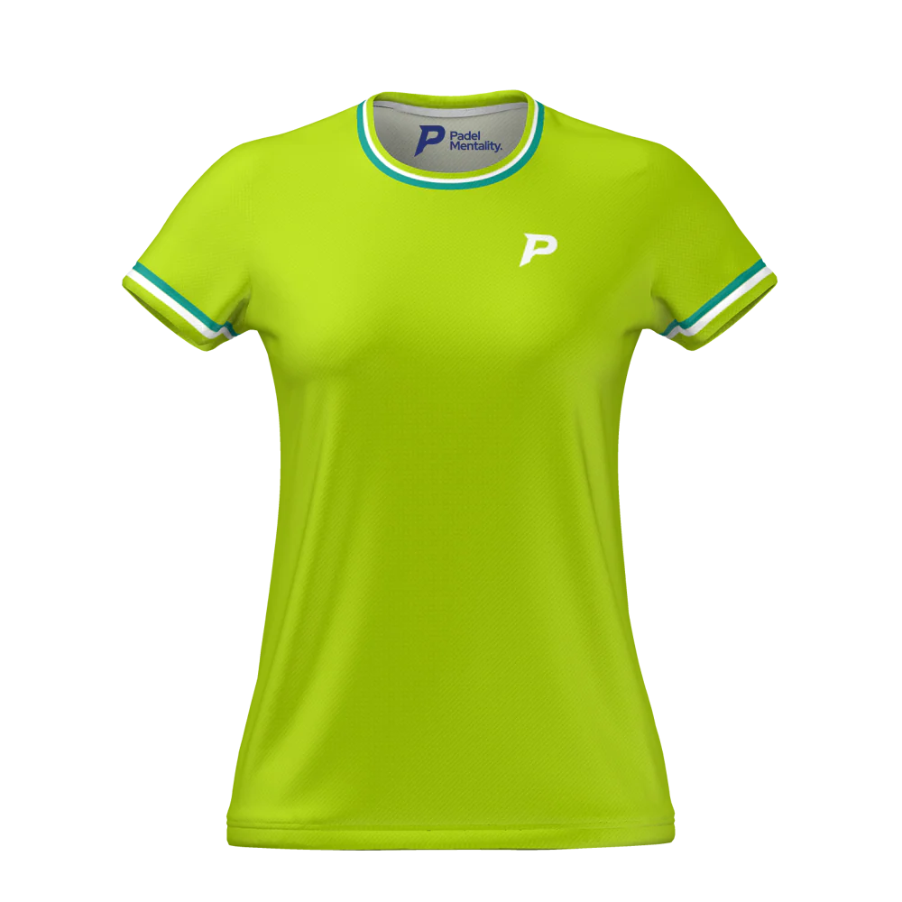 Padel Ace Tech Tee – Lime