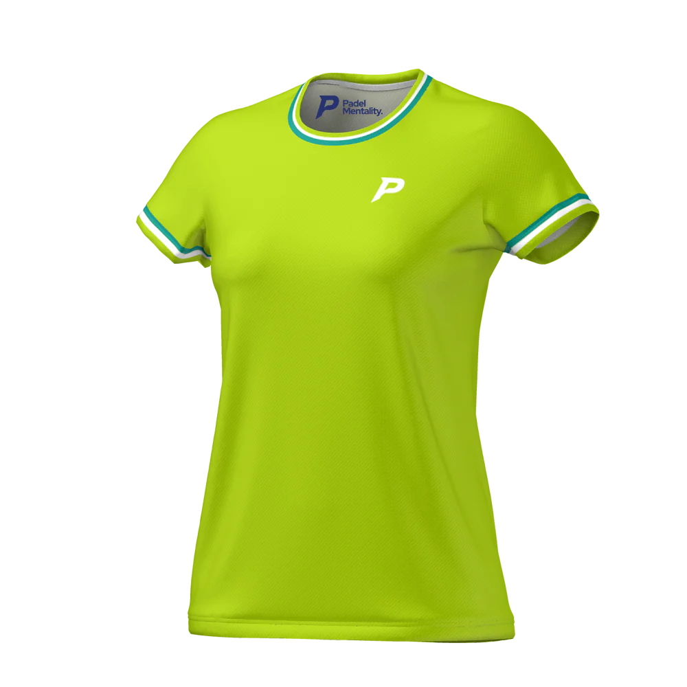 Padel Ace Tech Tee – Lime - Image 2