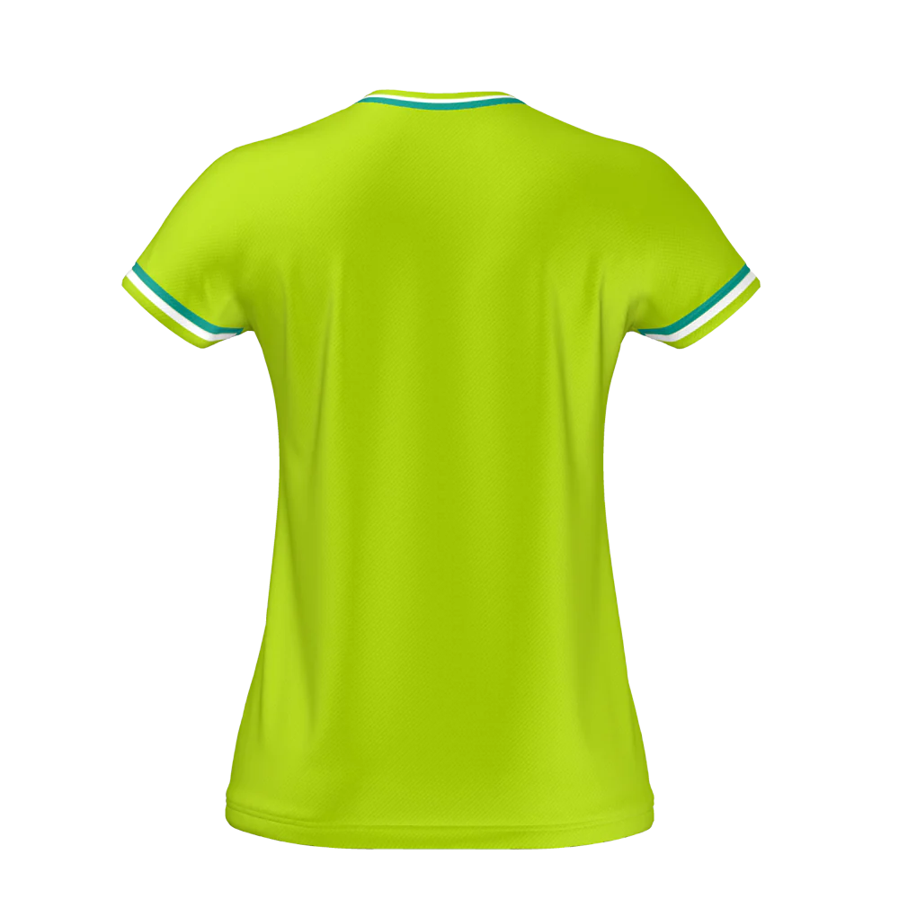 Padel Ace Tech Tee – Lime - Image 3