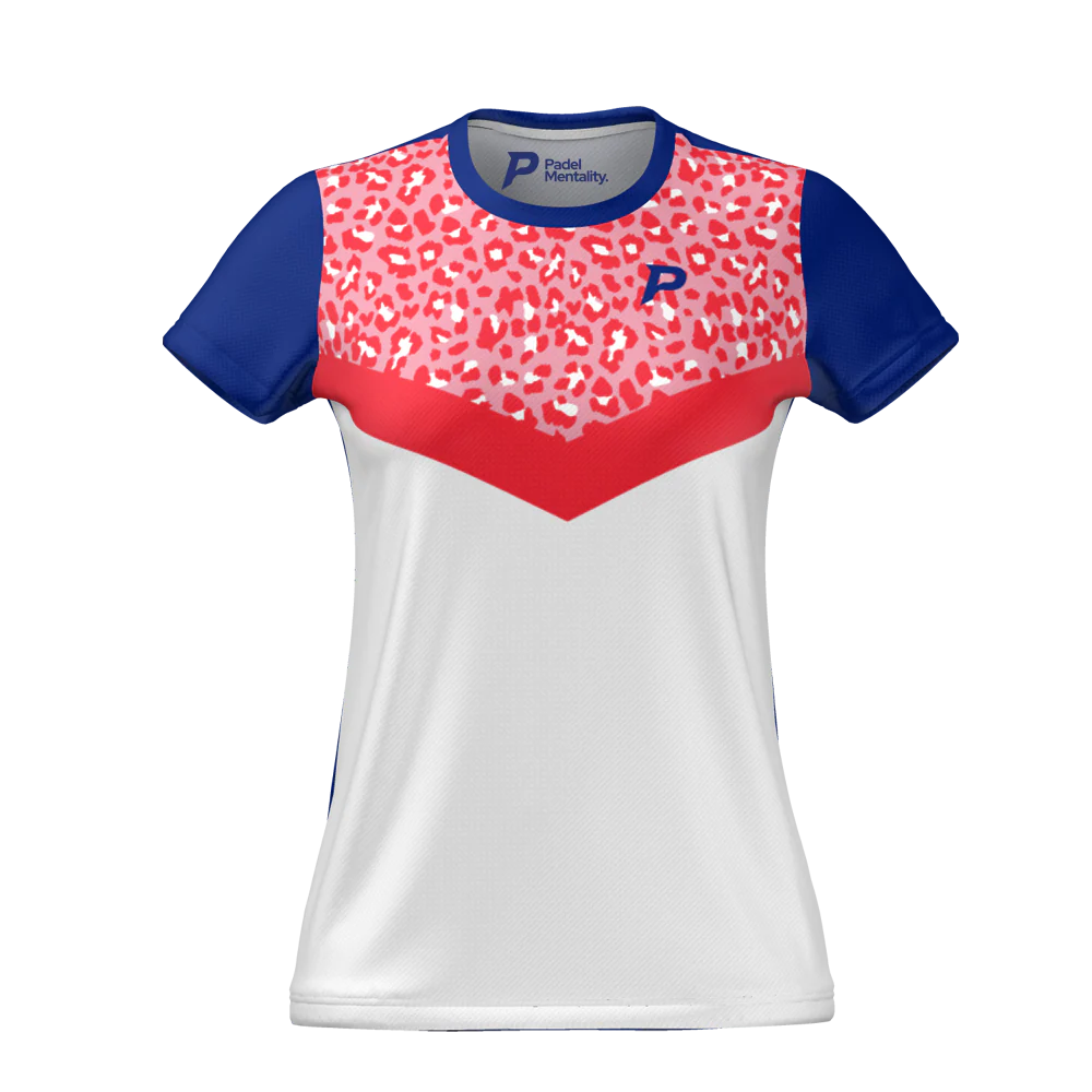 Padel Pulse Tech Tee – Pink