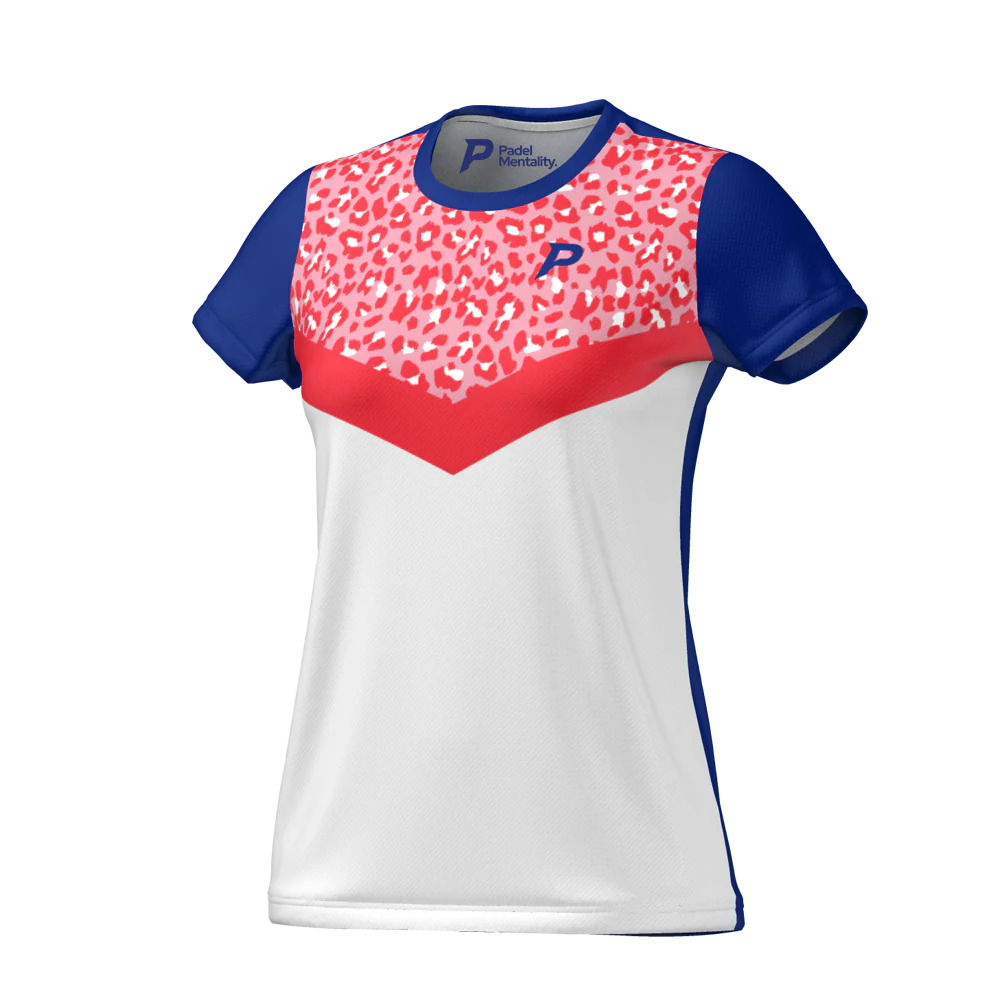 Padel Pulse Tech Tee – Pink - Image 3
