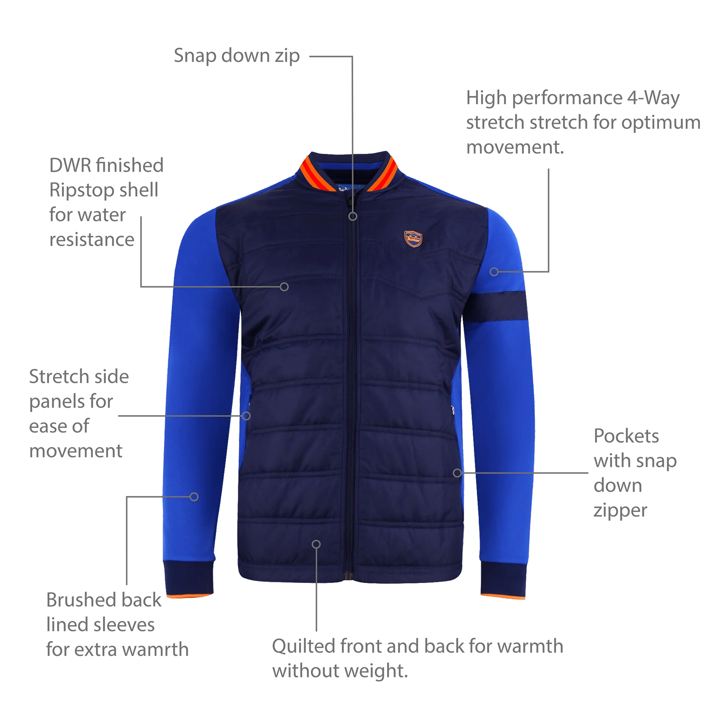 Puffer Caddy Cooper Jacket Athletic Fit - Image 4
