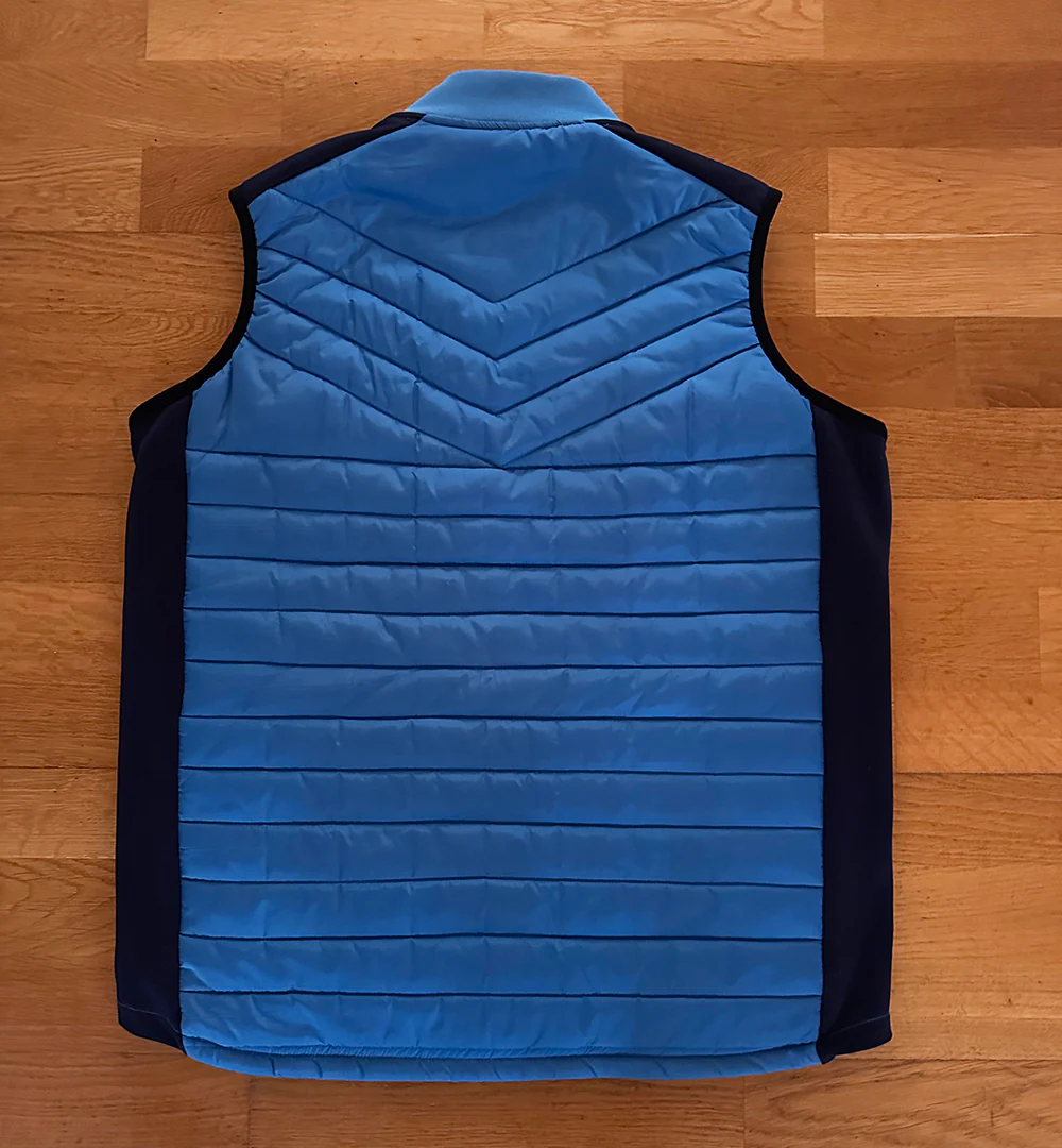 Puffer Gilet Blue - M - slight second (Sample) - Image 2