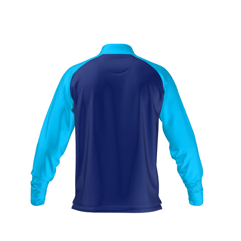 Rocco Mid Layer - Navy & Bunker Blue - Image 5