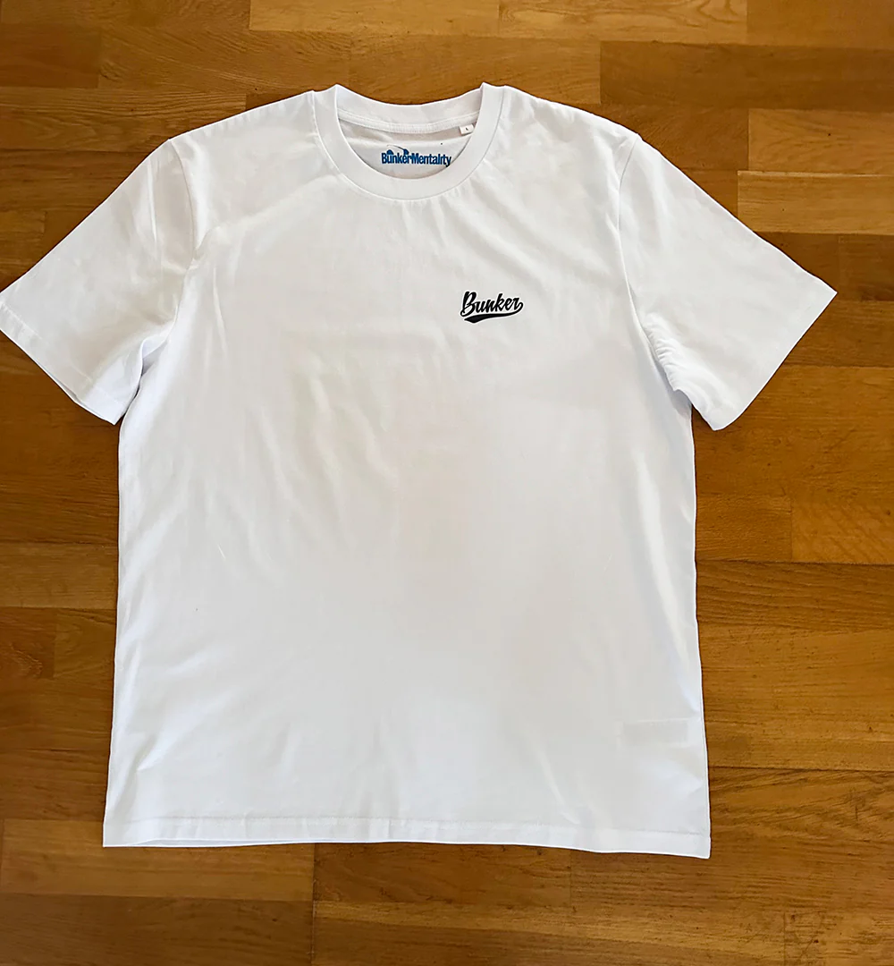 T Shirt Let the Golf Times Roll - White - L (Sample) - Image 2