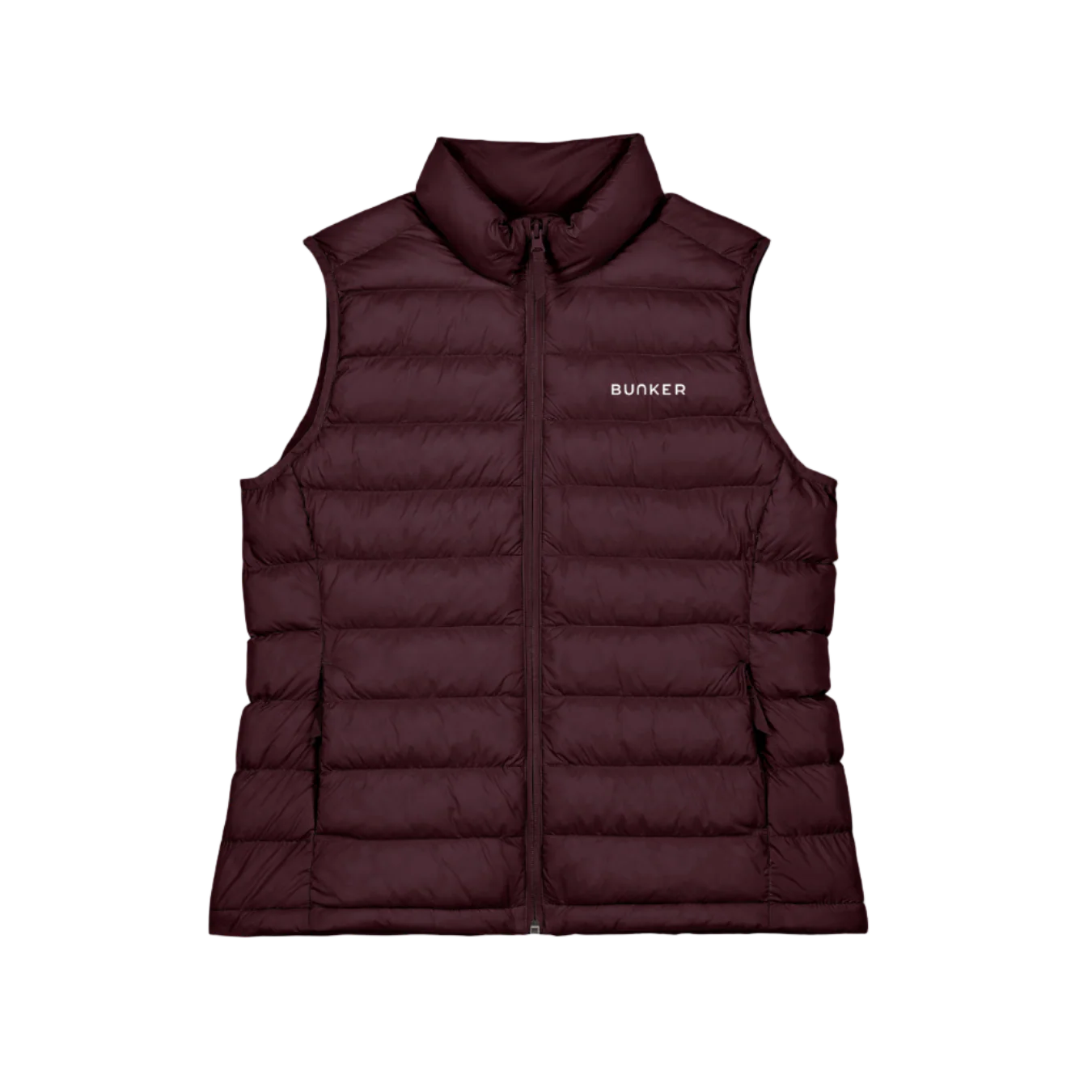 Tech Gilet Womens Deep Burgundy