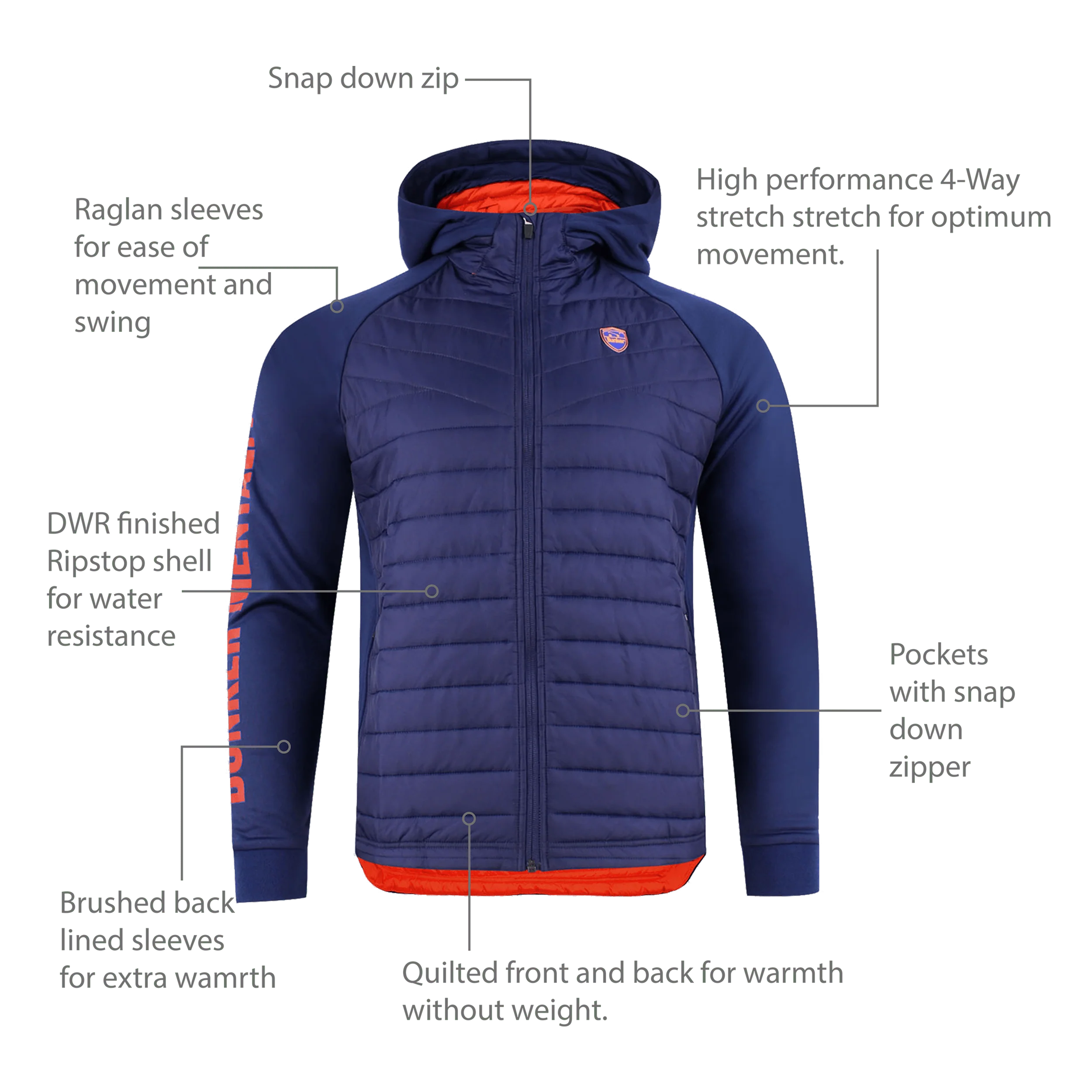 Puffer Caddy Tech Hoodie - Image 4