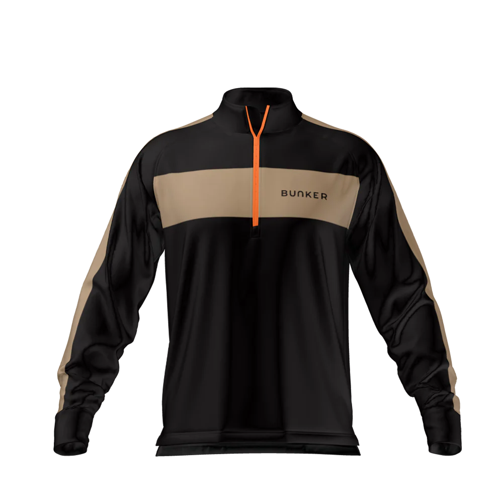 Axis Mid Layer - Black & Desert Dust - Image 2