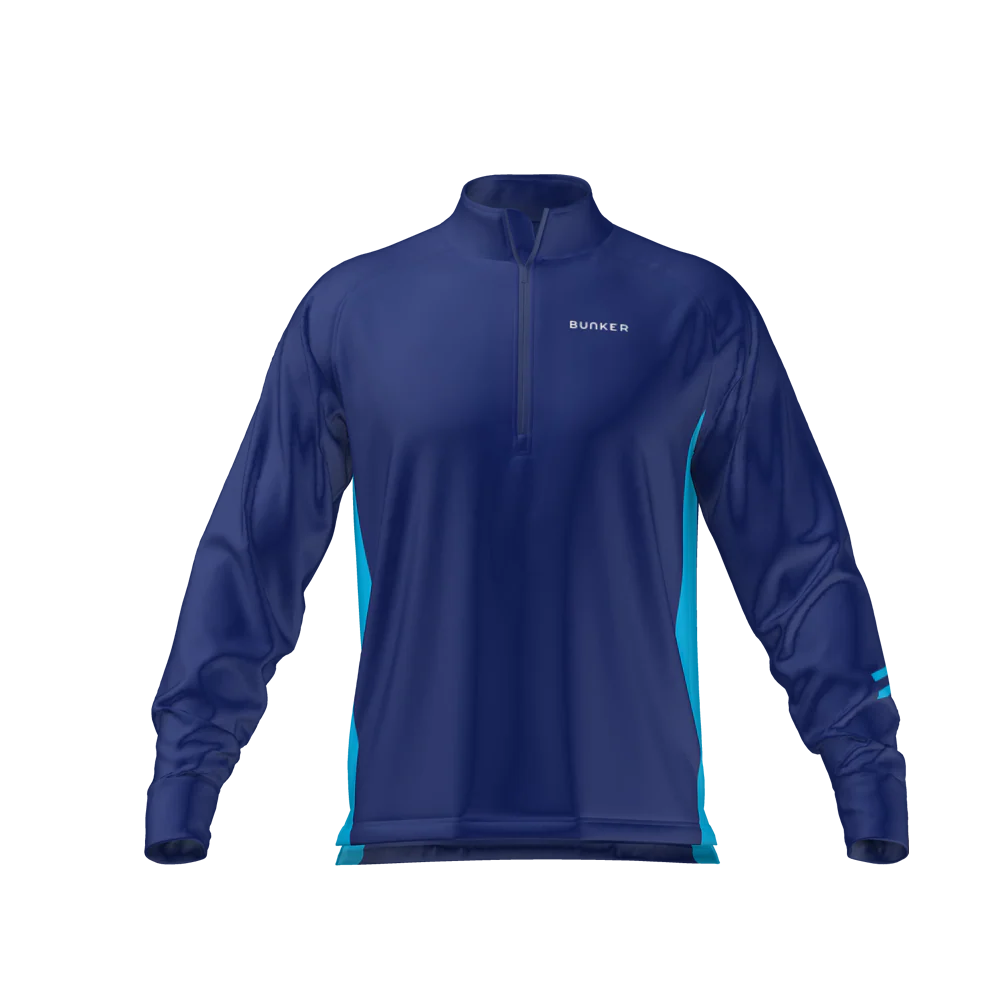 Edge Mid Layer - Navy & Bunker Blue - Image 2