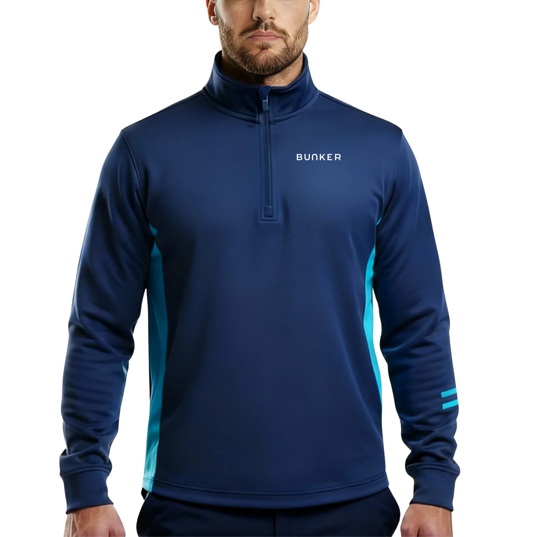 Edge Mid Layer - Navy & Bunker Blue - Image 3