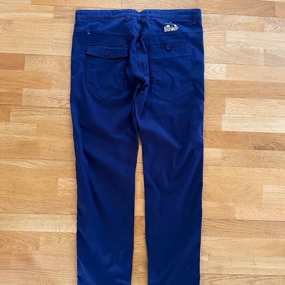 Trouser Cotton Elastane - Navy - Multi Sizes (Sample) - Image 3