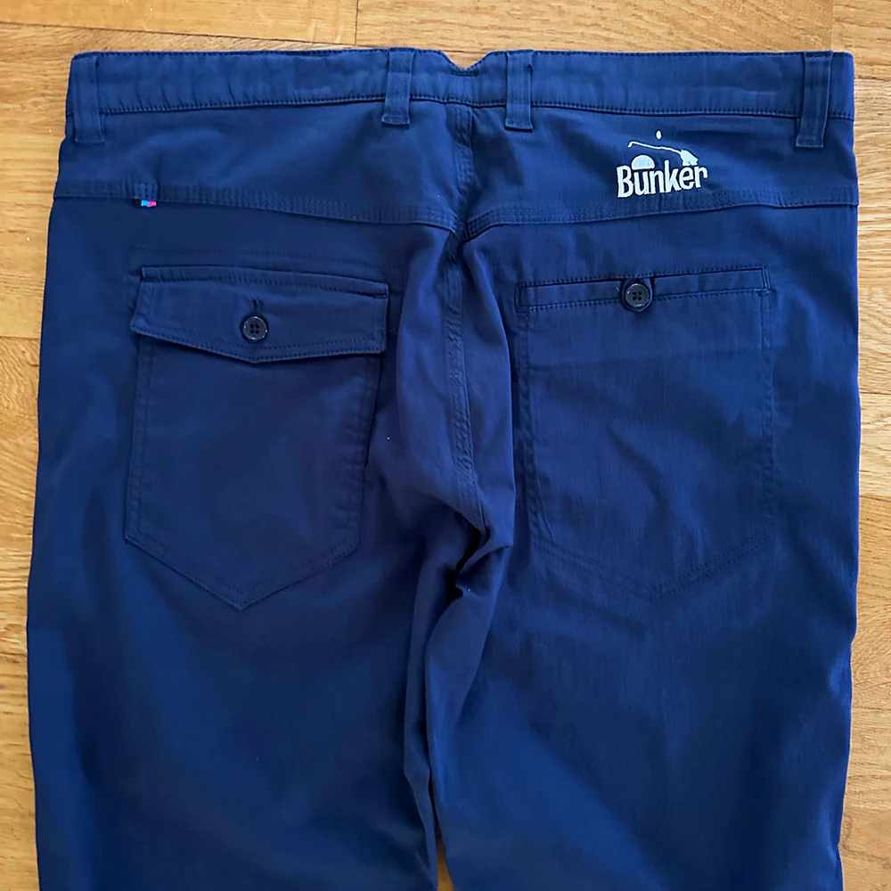 Trouser Cotton Elastane - Navy - Multi Sizes (Sample) - Image 4