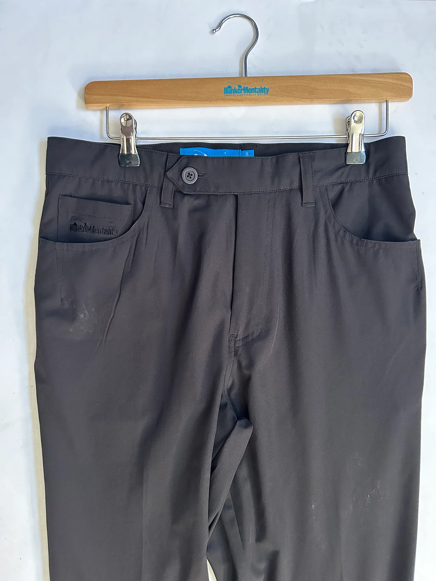 Trouser Polyester Tech - Black - 30/34 (Sample) - Image 3