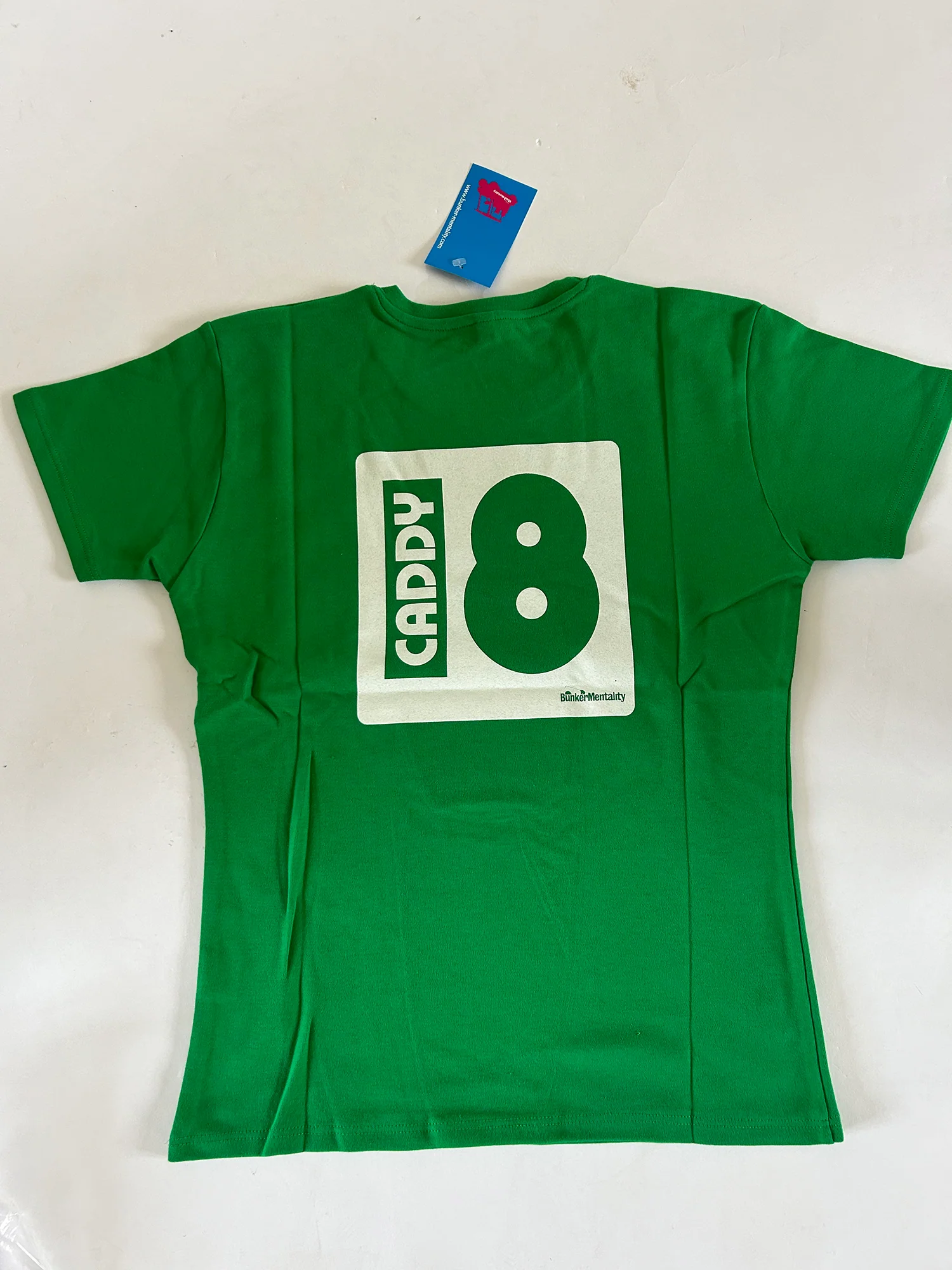Who's Your Caddy Womans T Shirt - Green (sample) - Image 3
